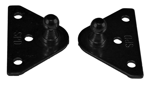 JR Products BR-1020 Gas Spring Flat Mounting Brackets