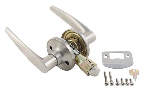 AP Products 013-230SS Lever Passage Lock - Stainless Steel