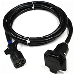 RV Pigtails 20050 7-Way Heavy Duty Extension, 6 Ft