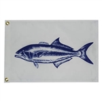 Taylor Made 2518 Fisherman's Catch Blue Fish Flag - 12" x 18"
