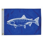 Taylor Made 3318 Fisherman's Catch Salmon Flag - 12" x 18"