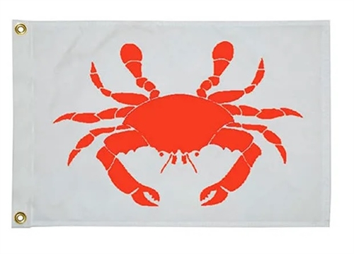 Taylor Made 5618 Crab Novelty Flag - 12" x 18"