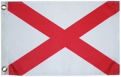 Taylor Made 93089 Alabama State Flag - 12" x 18"