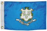 Taylor Made Connecticut State Flag - 12" x 18"