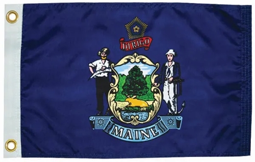 Taylor Made 93105 Maine State Flag - 12" x 18"