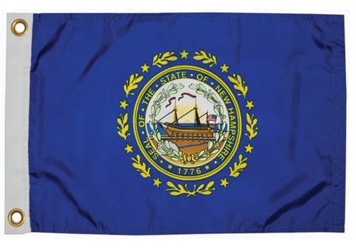 Taylor Made 93115 New Hampshire State Flag - 12" x 18"