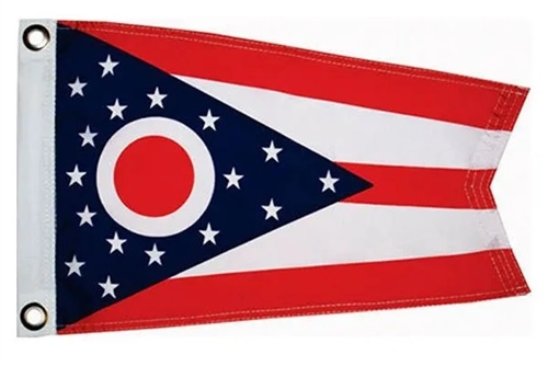 Taylor Made 93121 Ohio State Flag - 12" x 18"