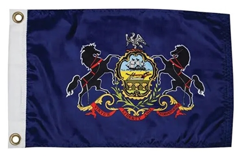 Taylor Made 93124 Pennsylvania State Flag - 12" x 18"