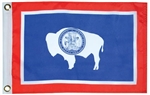 Taylor Made Wyoming State Flag - 12" x 18"