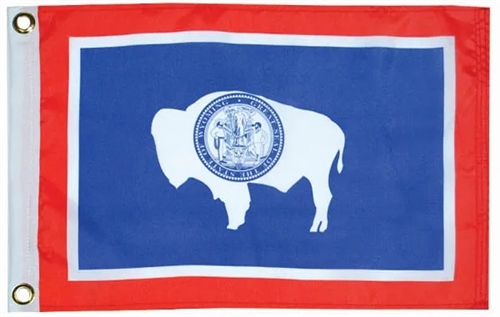 Taylor Made 93136 Wyoming State Flag - 12" x 18"