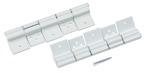 Lippert 2020109835 5-Leaf Friction Hinge Kit For LCI Entry Doors - White - 2 Pack