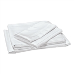 Thomas Payne 2020218491 4-Piece Microfiber Bed Sheet Set - Queen - White