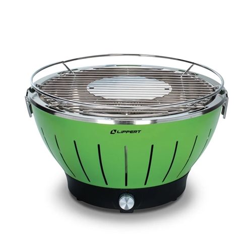 Lippert 2021106516 Odyssey Portable Charcoal Grill - Green