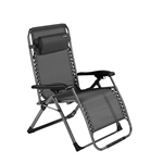 Lippert 2021123287 Stargazer Plus Zero Gravity Outdoor Chair, Dark Grey