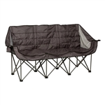 Lippert 2022114796 Campfire Folding Couch, Dark Gray