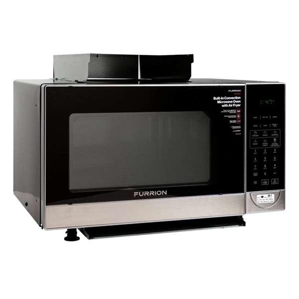 Furrion FMAM11AA-SS 1.1 cu. ft. RV Microwave Oven with Built-In Air Fryer, Stainless Steel, 1000W