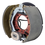 Lippert 2024028242 electric brake assembly 12.25 x 2.25 left-hand single magnet for RV trailer axle replacement
