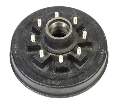 Husky Towing 30802 Trailer Brake Hub Assembly With Drum For Electric Brakes - 5500-7000 Lbs