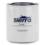 Sierra Marine 18-7945 Fuel Water Separator Filter, 10 Micron, 90 GPH, 11/16 Inch-16 Inlet, 4.35" Height