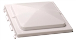 Ventmate 61628 Roof Vent Lid - 14" x 14" - White - Box Packaging