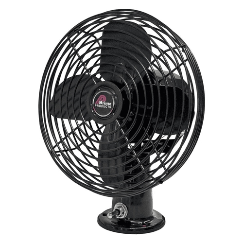 Prime Products 06-0859 Black 2-Speed Deck/Ceiling Mounted Fan