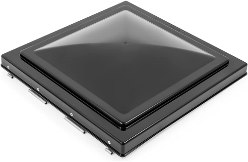 Camco 40175 Replacement Vent Lid For Pre 1994 Jensen With Pin Hinge - Black Polycarbonate