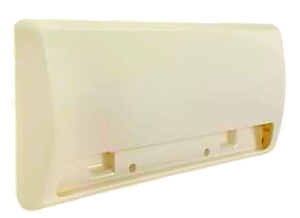 Heng's J116AOW-CN Stove Vent Hood Exhaust Cover - Colonial White