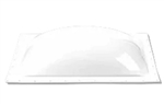 Specialty Recreation SL1422W-LP Low Profile Rectangle RV Skylight 14" x 22" - White