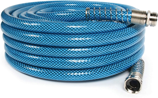 Camco 22853 TastePURE 50 ft Premium RV/Marine Drinking Water Hose - 5/8" ID, Lead-Free, Kink-Resistant