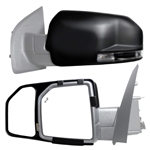 K-Source 81850 Snap & Zap Exterior Towing Mirrors For 2015-19 Ford F-150