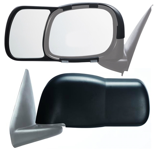 K-Source 80700 Snap & Zap Exterior Towing Mirrors For 2002-09 Dodge Ram Pickup