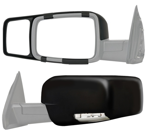 K-Source 80710 Snap & Zap Exterior Towing Mirrors For 2009-19 Ram/Dodge Ram