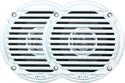 Jensen MS5006WR Dual Cone Outdoor Speaker - White - 2pk