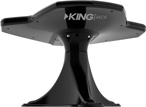 KING OA8501 Jack Directional Over-The-Air Antenna With Mount & Signal Meter - Black