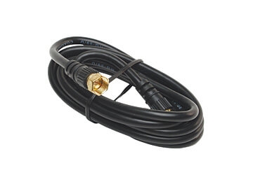 RV Designer T173 Interior RG59 Cable With Gold Connectors - 6'