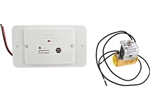 MTI Industries 25-742-R-WT-TR-KIT Safe-T-Alert Dual CO/LP Alarm with Built-In Relay + Solenoid Valve, White, 12V Flush Mount