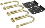 Lippert 297427 Trailer Axle U-Bolt Mounting Kit for 3,500-lb Axles, 2-3/8" Tube