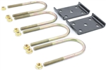 Lippert 297429 Trailer Axle U-Bolt Mounting Kit for 4,400-lb Axles, 3" Tube
