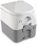 Dometic 301097606 Portable Toilet 976 Series Gray - 5.3 Gallon Waste Tank - 2.6 GPF