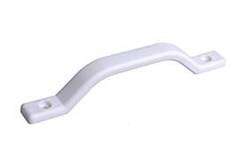 RV Designer E222 White Plastic Grab Handle - 8-3/4"