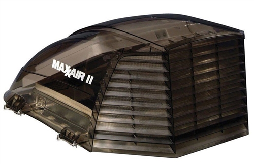MaxxAir II RV Roof Vent Cover - Smoke