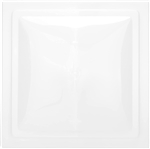 Camco 40154 Replacement Vent Lid For Pre 1994 Jensen With Pin Hinge - White
