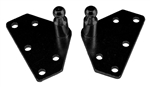 JR Products BR-10336 Gas Spring Flat Wide Mounting Brackets