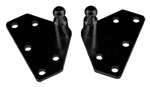 JR Products Gas Spring Flat Wide Mounting Brackets