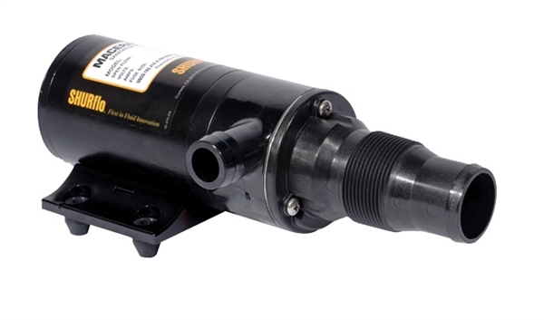 SHURflo 3200-201 12V RV/Marine Waste Macerator Pump - 10 GPM, 1-1/2" Inlet x 1" Outlet