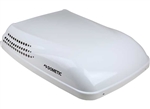 Dometic 3314471.001 Penguin II rooftop air conditioner replacement shroud in Polar White, low-profile OEM design for RV A/C units