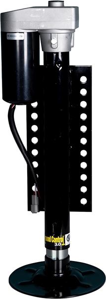 Lippert Components 344792 Hall Effect slide-out room jack with right-side mounting plate, 24.34-inch length, for RV electric slide room systems