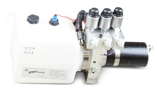 Lippert 359269 Horizontal Hydraulic Leveling Pump For Power Gear - 2.0 Gallon