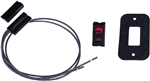 Lippert 369311 Small Rec-Mag Door and Power Switch - Black - Slide-Out Control