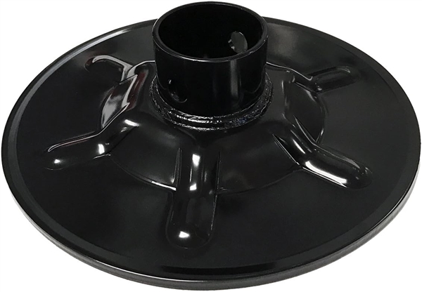 Lippert 377962 Ground Control 3.0 Rear Hall Effect Jack Foot Pad, 9" Round